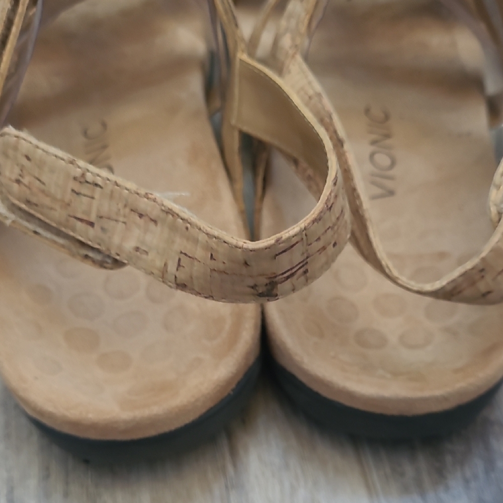 Vionic size 10 Adjustable Strap Sandals Rest Ambe… - image 6